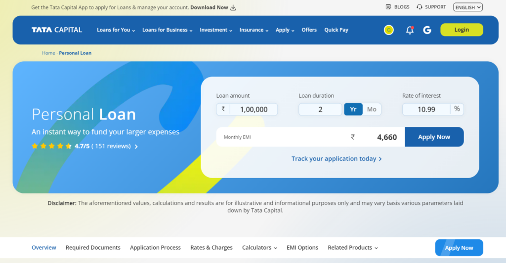 Top 20 RBI Approved Loan apps in India (2026) for faster Loan | OneNDF 4 TATA Capital - RBI Approved Loan App