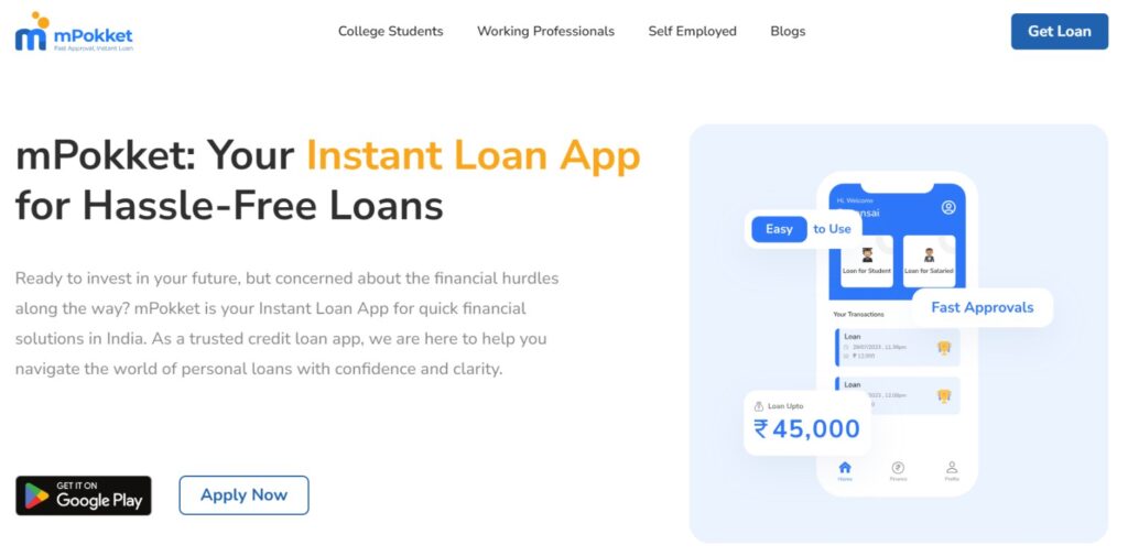 Top 20 RBI Approved Loan apps in India (2026) for faster Loan | OneNDF 23 mPocket - RBI Registered Loan App