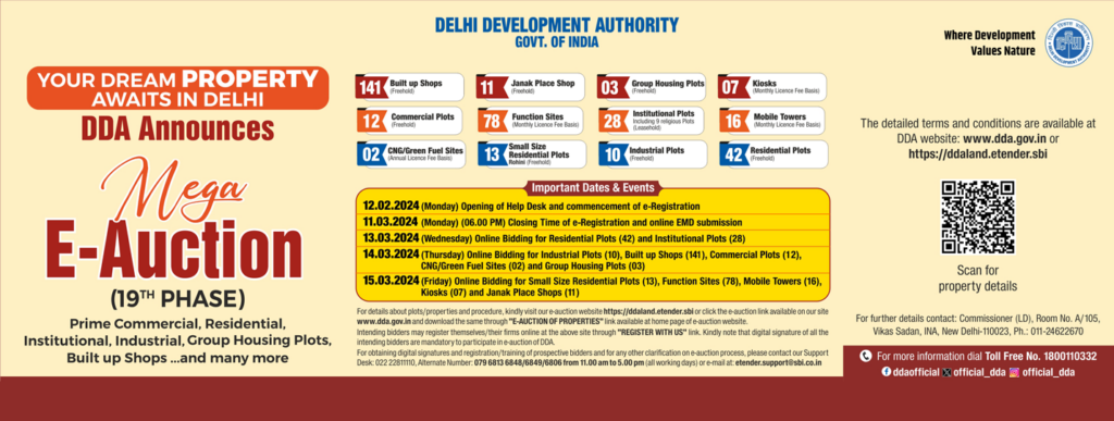 DDA Housing Scheme 2025: Check Online Application, Eligibility, Prices & Other Details 1 dda_auction_2023_hindi
