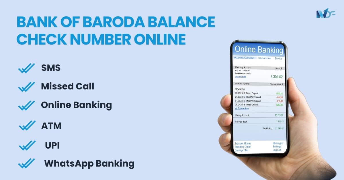 baroda bank balance check karna number