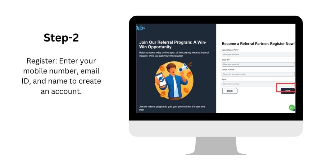 Online Bank DSA Registration 2025 2 Step-2