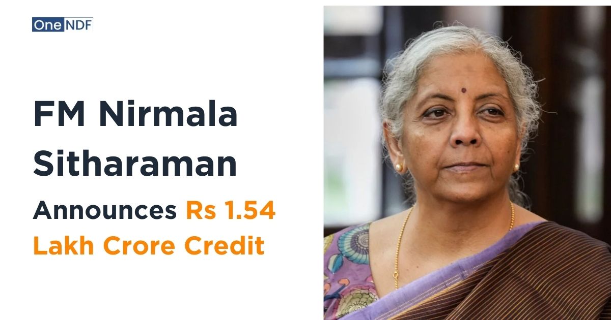 News 12 FM Nirmala Sitharaman Announces Rs 1.54 Lakh Crore Credit