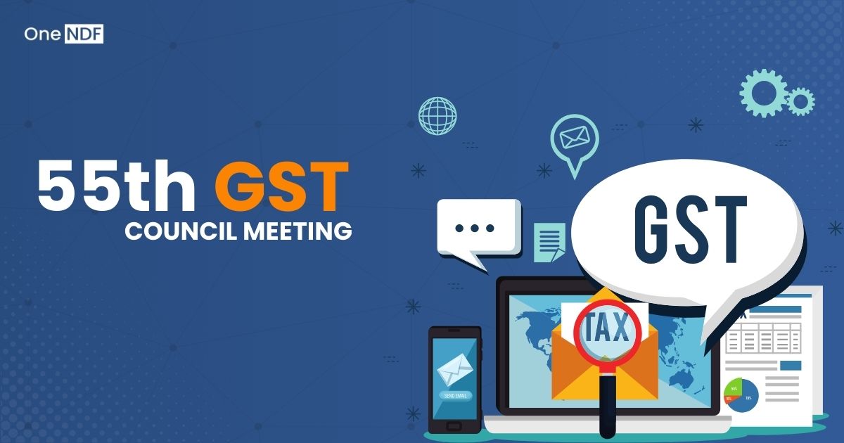 55th GST council meeting